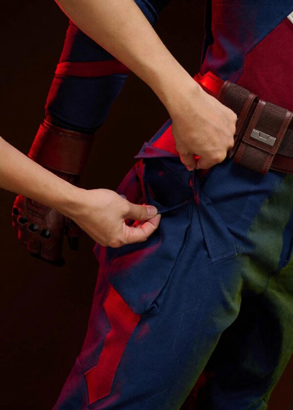 0326c00e1a3bff4c1de9d1af164781e6b4334d33ad659fd275caeefdc15a1e4d.jpeg Captain America Costume Avengers Endgame Steve Rogers Suit Cosplay Upgrade Ver