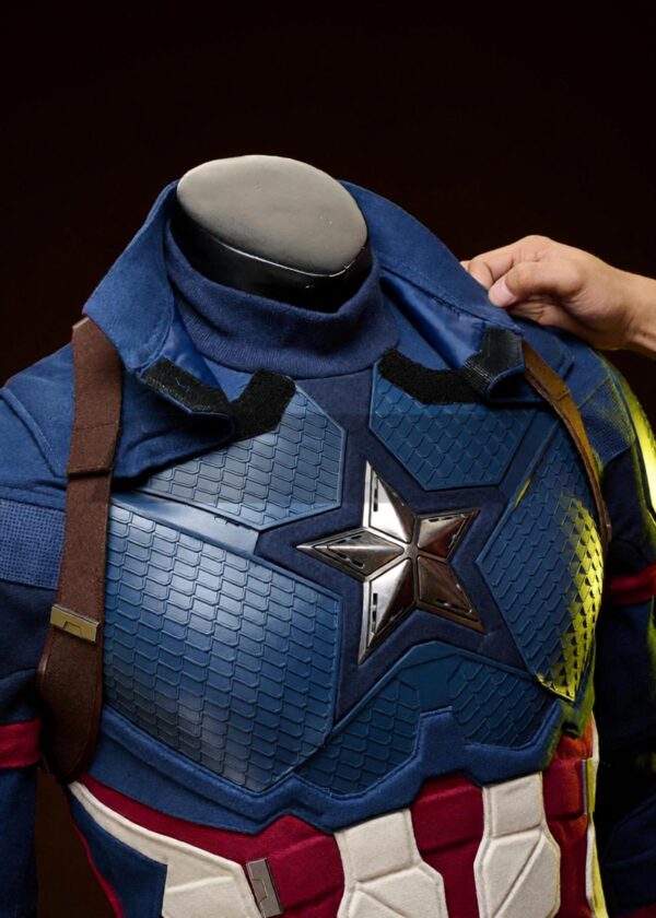 058410be3607c6cdcf527690b3623aa58a7d63594dfca4eaafeb7b90c4d949ae.jpeg Captain America Costume Avengers Endgame Steve Rogers Suit Cosplay Upgrade Ver