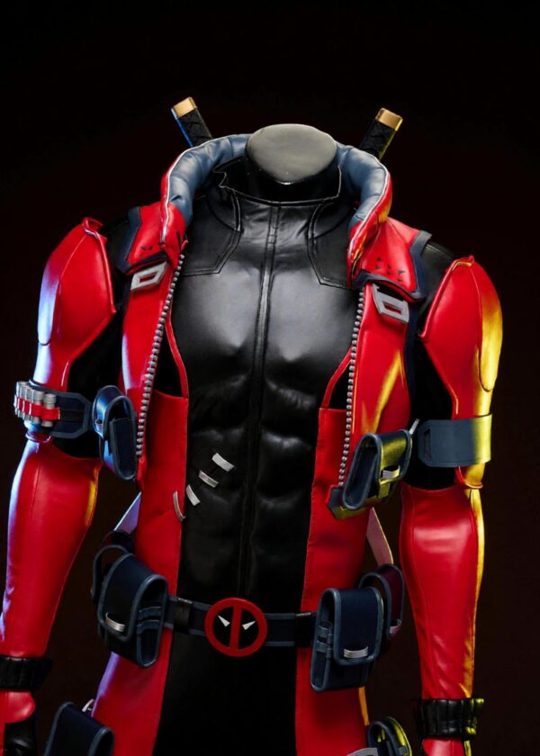 Marvel Rivals Deadpool Costume – Wade Wilson Cosplay Suit