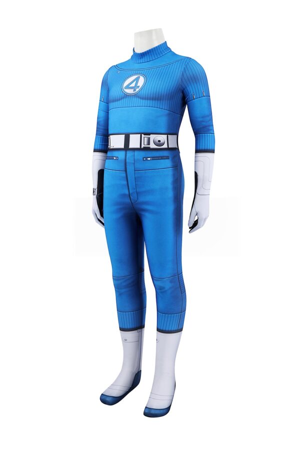 15f89be29af7d41a11538880b2ef7cab5b7a6cde6be849f58f1242923e4b6ad3.jpg Mr. Fantastic Cosplay Bodysuit The Fantastic Four:First Steps Costume For Kids