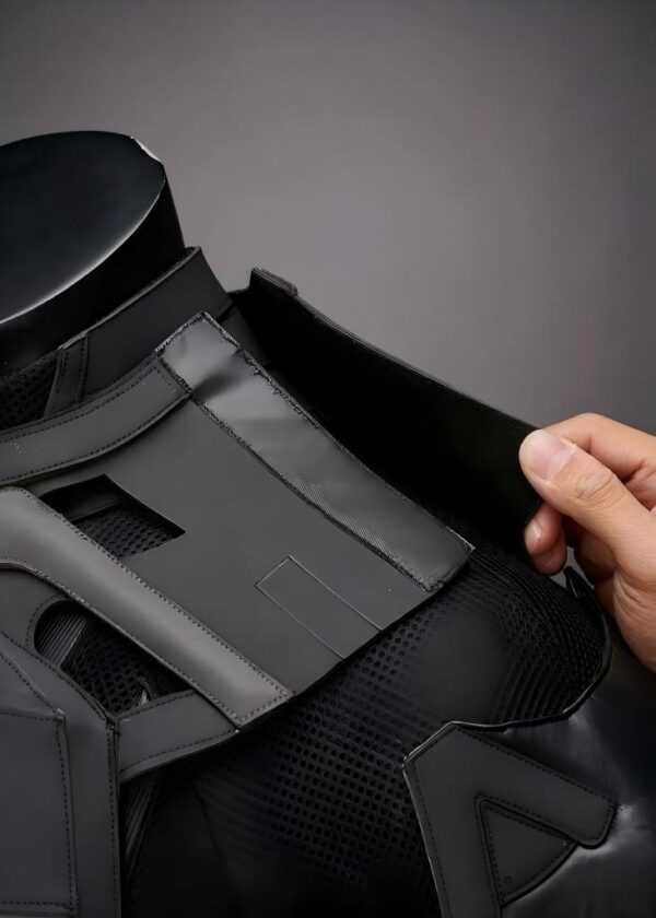 Superhero Bat Style Man Costume Bruce Wayne Suit Cosplay Top Level