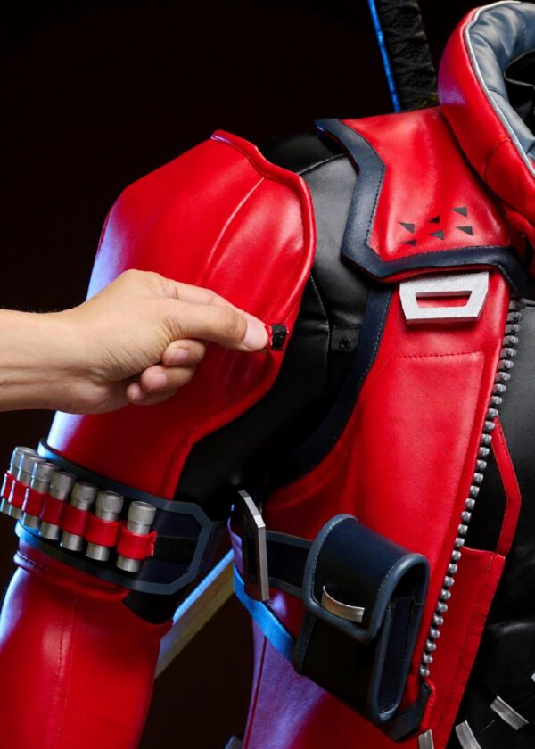 Marvel Rivals Deadpool Costume – Wade Wilson Cosplay Suit