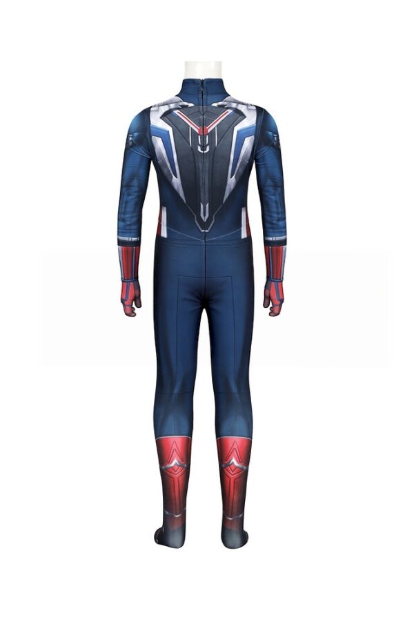 1ca1ecf45cd03d7df421755afb1f80a64f5b5e9e6205ddcb5c4ead38daa50079.jpg Captain America Sam Wilson Cosplay Bodysuit Captain America: Brave New World Costume For Kids