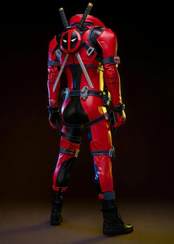Marvel Rivals Deadpool Costume – Wade Wilson Cosplay Suit