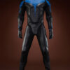 Night Superhero Blue Wing Costume Titans Season 1 Cosplay Suit