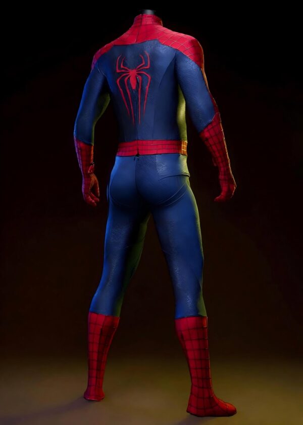 2ee1542dab5ad72156201078a98aa61d2f03ef16a7814ed582c42eee7e71b5f6.jpg Peter Parker Costume The Amazing Spider Bodysuit Cosplay Top Level