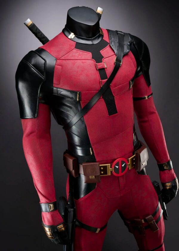 Deadpool Costume Deadpool & Wolverine Suit Cosplay Upgrade Ver