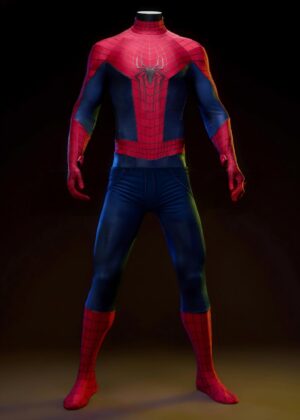 3eecd442e76c9a6668f9e87903806a1e7f5d91f5e25f220f52bb9576a8236470.jpg Peter Parker Costume The Amazing Spider Bodysuit Cosplay Top Level