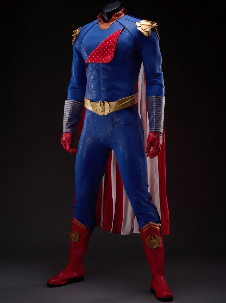 Homelander Costume The Boys Season 3 Suit Cosplay Upgrade Ver