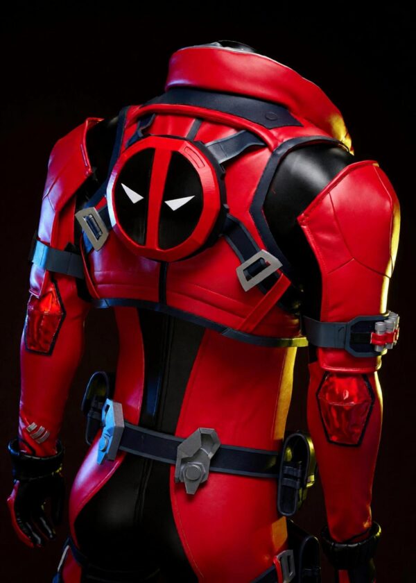 Marvel Rivals Deadpool Costume – Wade Wilson Cosplay Suit