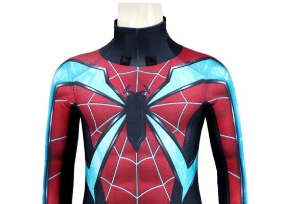 Miles Morales Evolved Cosplay Bodysuit Marvel’s Spider-Man 2 Costume For Kids