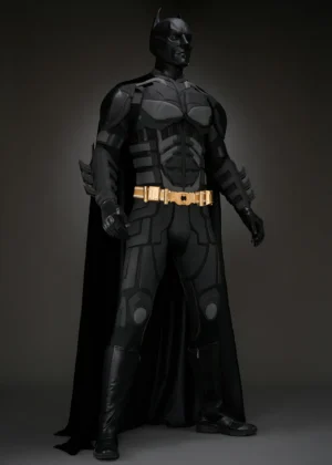 Superhero Costume Bat Style Man Suit Cosplay Mask