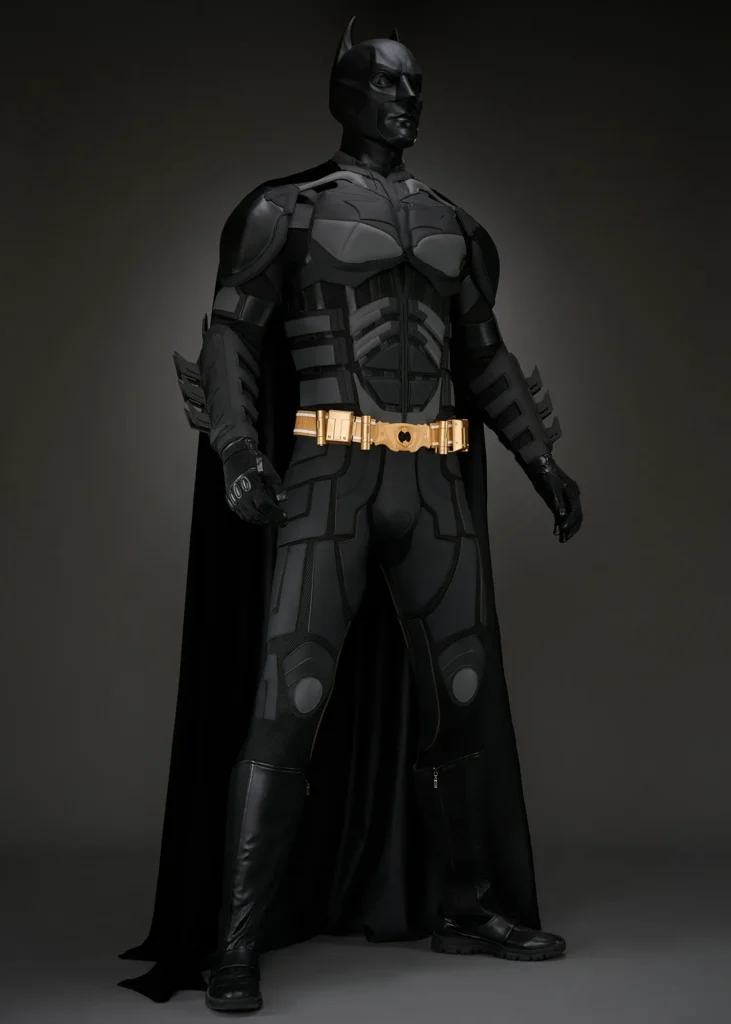 Superhero Costume Bat Style Man Suit Cosplay Mask