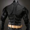 Superhero Bat Style Man Costume Bruce Wayne Suit Cosplay Top Level