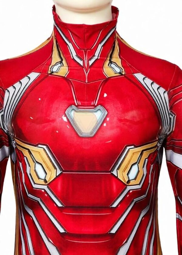 Iron Man Costume Avengers Endgame Cosplay Nanotech Suit Kids Size