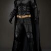 Superhero Bat Style Man Costume Bruce Wayne Suit Cosplay Top Level