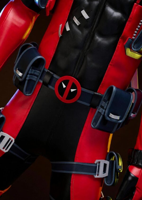 Marvel Rivals Deadpool Costume – Wade Wilson Cosplay Suit