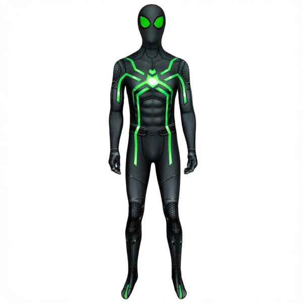 5c8e74a13e772fb78a147cc485b95ece6cf3360f88db22fd57e4a23974c31752.jpeg Spider-man Big Time Suit Spider man Stealth Suit PS4 Edition HQ Printed Costume