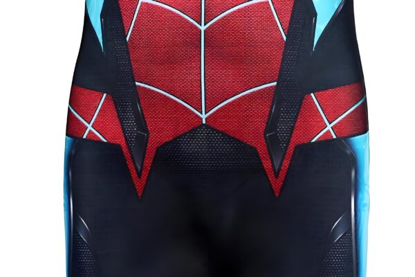Miles Morales Evolved Cosplay Bodysuit Marvel’s Spider-Man 2 Costume For Kids