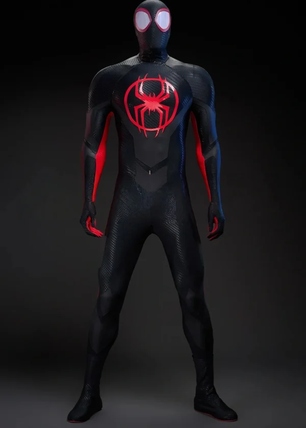 614b217f915d187ae286f90861ca7950d14d9a0cb50479db03c1225bad3ab7f4.webp Miles Morales Costume Suit Spider-Man: Across the Spider-Verse Cosplay Upgrade Ver