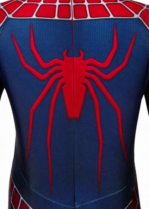 Spider Man 2 Costume Tobey Maguire Cosplay Jumpsuit Kids Size