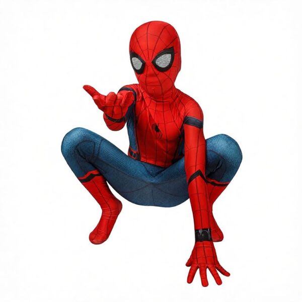6bf716d62f4e972fc8c79c7b6251b7885cd2197f8125348345f31384a0f1d643.jpeg Kids Spider-man Homecoming Cosplay Suit Spandex Costume SKD19022