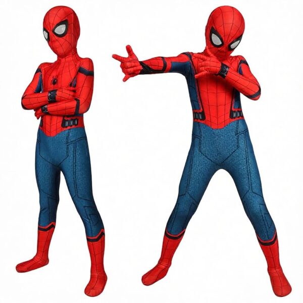 7395dfd8125a56f2881c0ac548c1ca413e55708bd0b6cbfdac804fd6f8774003.jpeg Kids Spider-man Homecoming Cosplay Suit Spandex Costume SKD19022