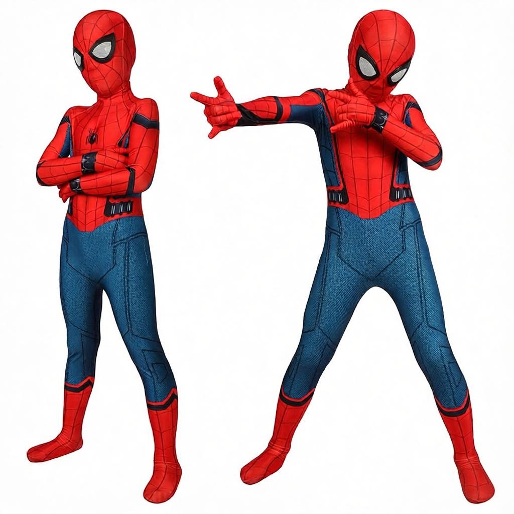 Kids Spider-man Homecoming Cosplay Suit Spandex Costume SKD19022