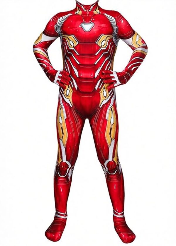 Iron Man Costume Avengers Endgame Cosplay Nanotech Suit Kids Size
