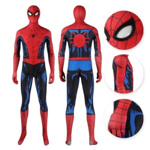 7b0e15d74ece8018094753a9784dec56cd1179df943dbfdcd8bfe47db36b2781.jpeg Spiderman Vintage Comic Book Suit Printed Cosplay Costume