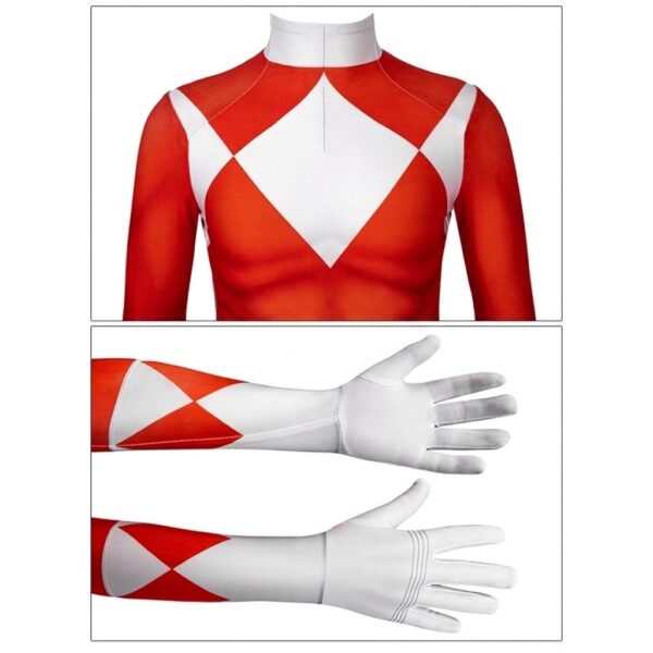 8141951075db5623320aadd91dd0c19097a67fa378e1c041ccd4de582dabca9a.jpeg Kids Red Ranger Cosplay Suit 3D Spandex Costume Christmas Gifts for Children