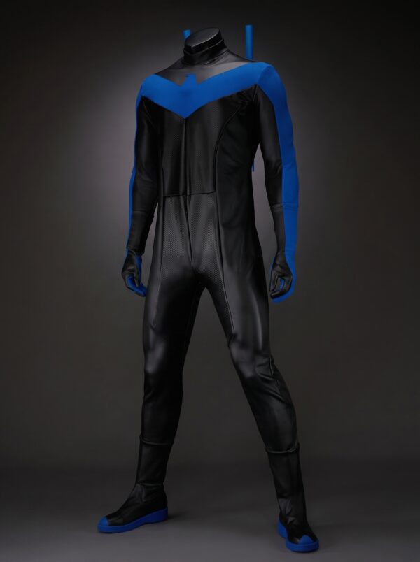 82a61789b894e346bb88b077812ea43e06350f112b442b0fbe843f5ed8601122.jpeg Night Superhero Blue Wing Costume Suit Dick Grayson Cosplay Ver.2
