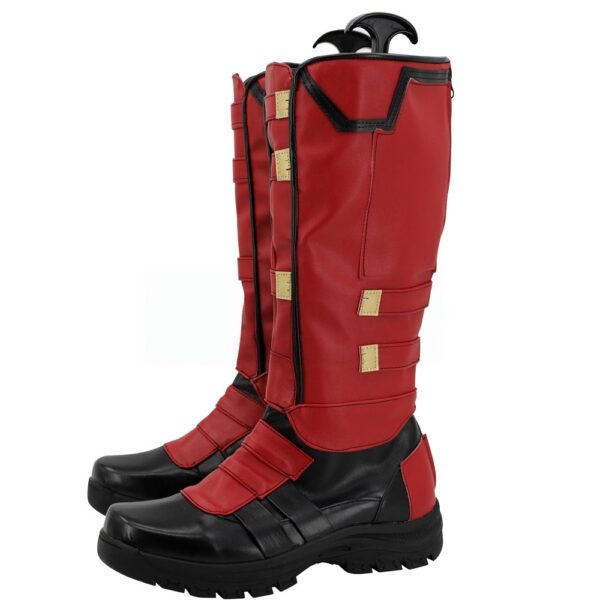 Deadpool Wade Wilson Boy Cosplay Boots Men Shoes