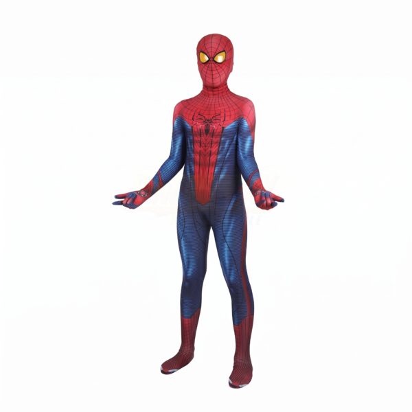 Kids Amazing Spiderman Suit PS5 Spiderman Cosplay Costume