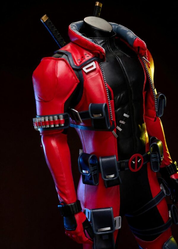 Marvel Rivals Deadpool Costume – Wade Wilson Cosplay Suit