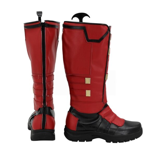Deadpool Wade Wilson Boy Cosplay Boots Men Shoes