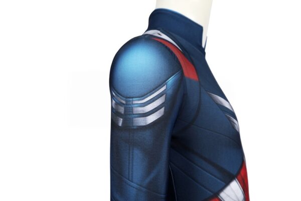 8abbb510d4dd573085d357442f0fdcd5653115eab5eb5fa91ee54709c523169f.jpg Captain America Sam Wilson Cosplay Bodysuit Captain America: Brave New World Costume For Kids