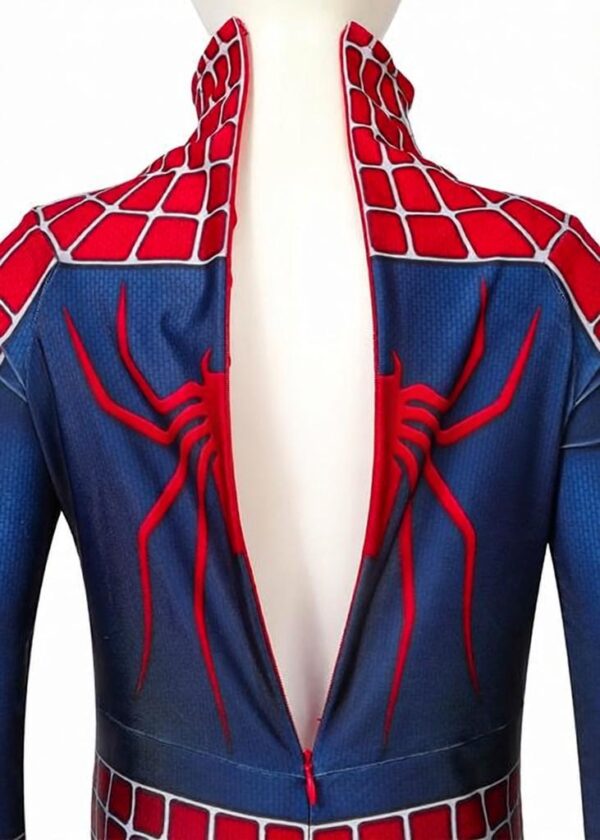 Spider Man 2 Costume Tobey Maguire Cosplay Jumpsuit Kids Size