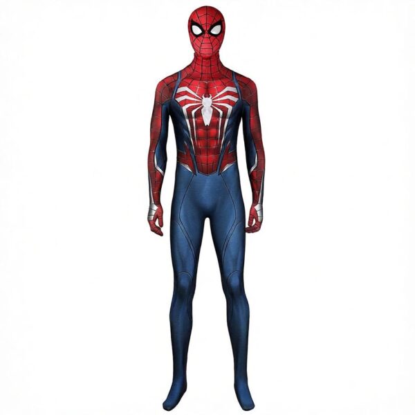 Spiderman 2 PS5 Peter Parker Cosplay Suit Printed Costume