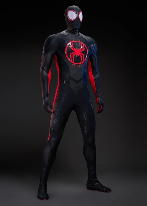 9e6d1099a9c5ebc105b354bc76710be6a76607b8399c7bd30ff539245b98c422.webp Miles Morales Costume Suit Spider-Man: Across the Spider-Verse Cosplay Upgrade Ver