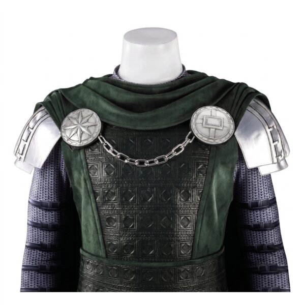 Doctor Doom Costume Avengers Doomsday Cosplay Suit Full Set - Upgrade Ver.