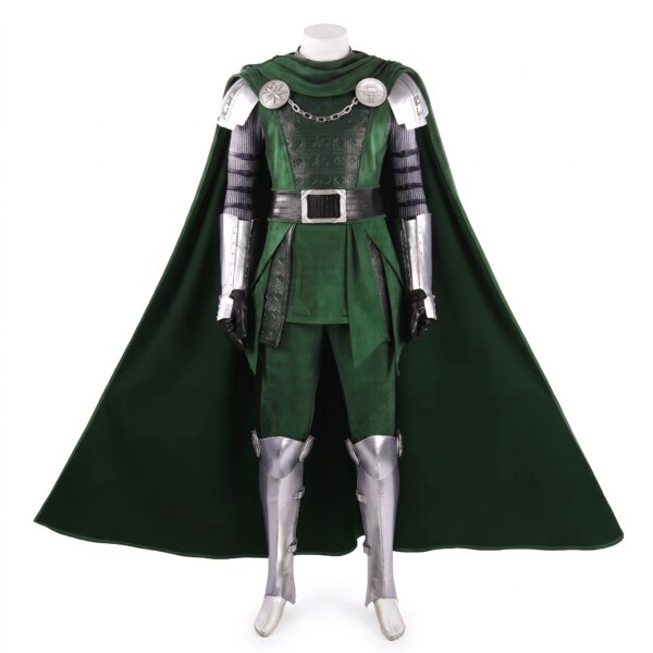 Doctor Doom Costume Avengers Doomsday Cosplay Suit Full Set - Upgrade Ver.