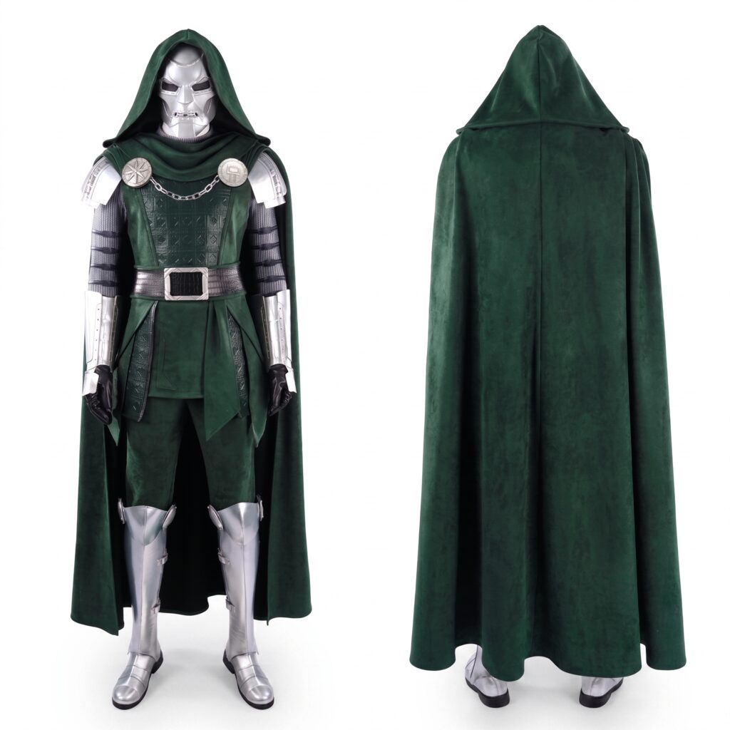 Doctor Doom Costume Avengers Doomsday Cosplay Suit Full Set - Upgrade Ver.
