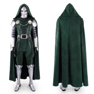 Doctor Doom Costume Avengers Doomsday Cosplay Suit Full Set - Upgrade Ver.