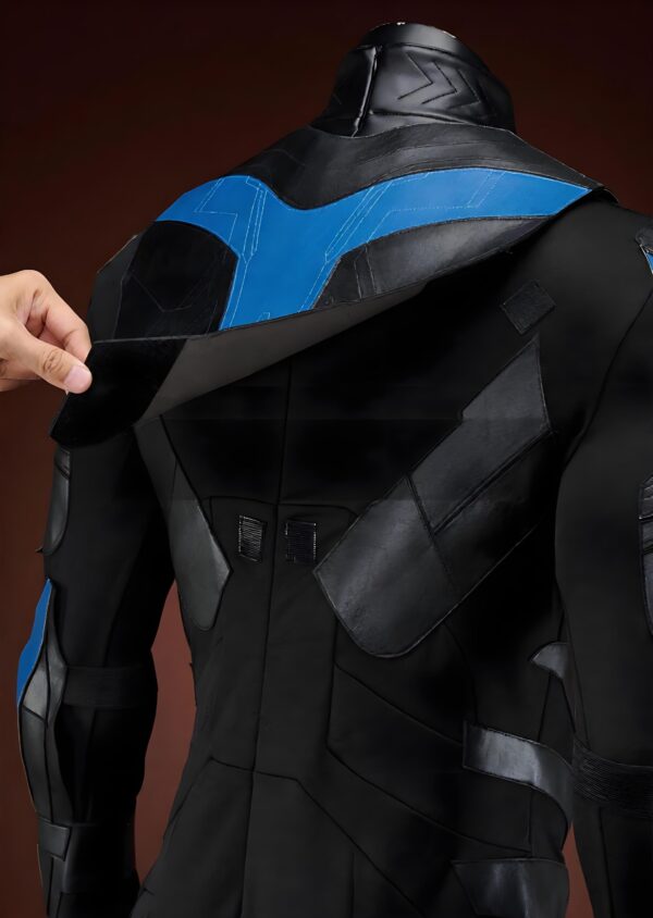 Night Superhero Blue Wing Costume Titans Season 1 Cosplay Suit
