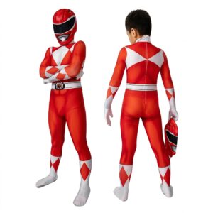 abcc0e7f2250322614033549321b829bcc092abcb016e96b53da2b2a534dbfdc.jpeg Kids Red Ranger Cosplay Suit 3D Spandex Costume Christmas Gifts for Children