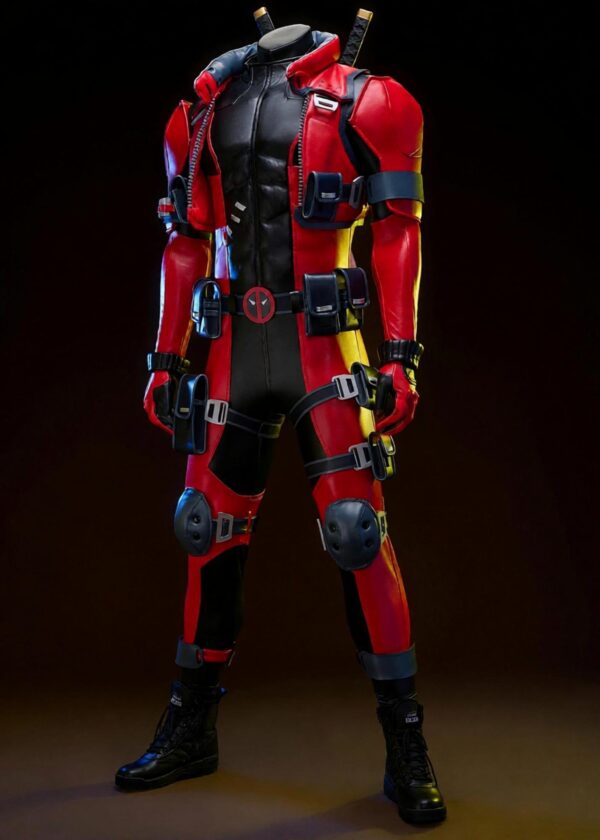 Marvel Rivals Deadpool Costume – Wade Wilson Cosplay Suit