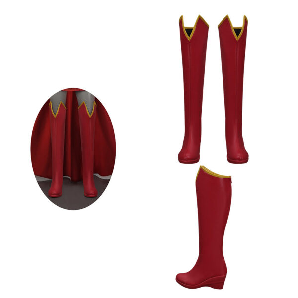 Superhero Girl Cosplay Boots Women Shoes 2025