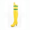 Ms. Rogue Anna Marie Shoes X-Men Cosplay Boots