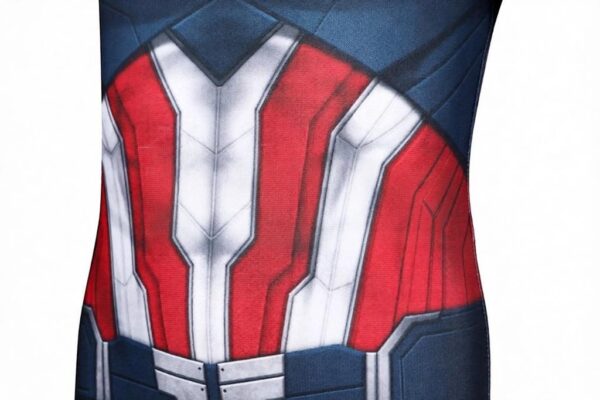 c36cedce6deae6a4347b58716501dae64e9a93e565a0204537b7ba85401add9d.jpeg Captain America Sam Wilson Cosplay Bodysuit Captain America: Brave New World Costume For Kids
